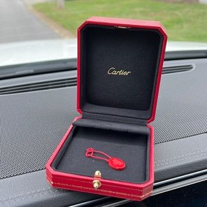 Cartier earring box